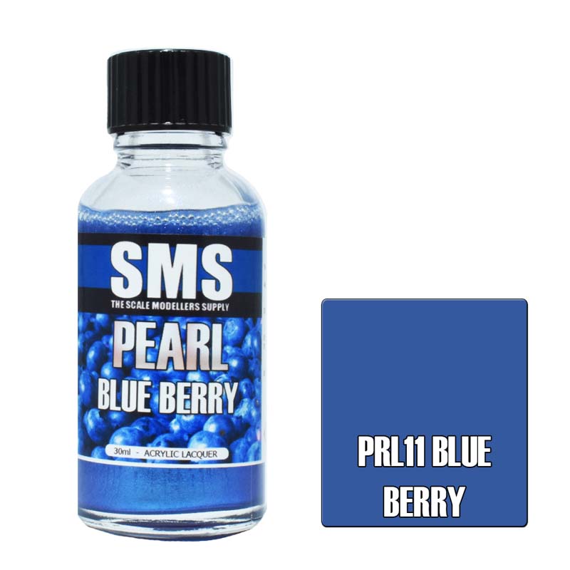 30ml Pearl Blue Berry  PRL11 SMS