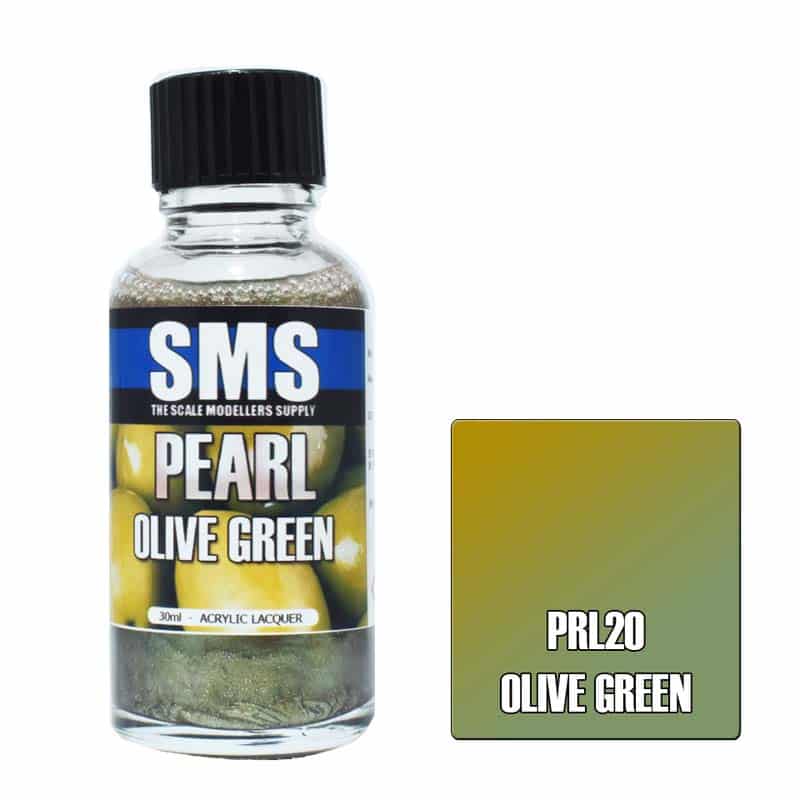 30ml Pearl Olive Green  PRL20 SMS