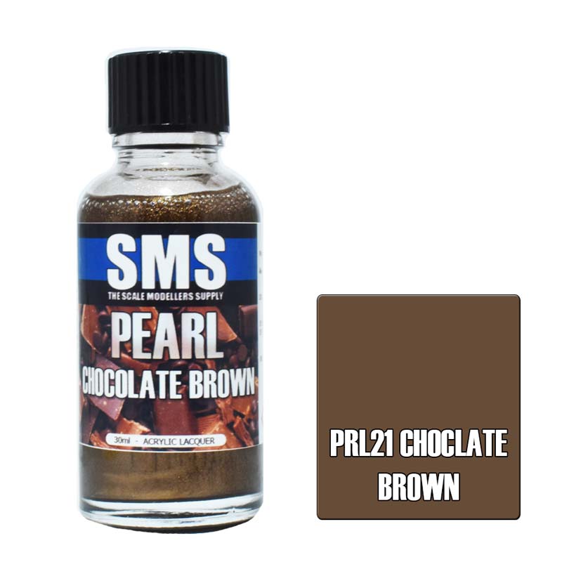 30ml Pearl Chocolate Brown  PRL21 SMS