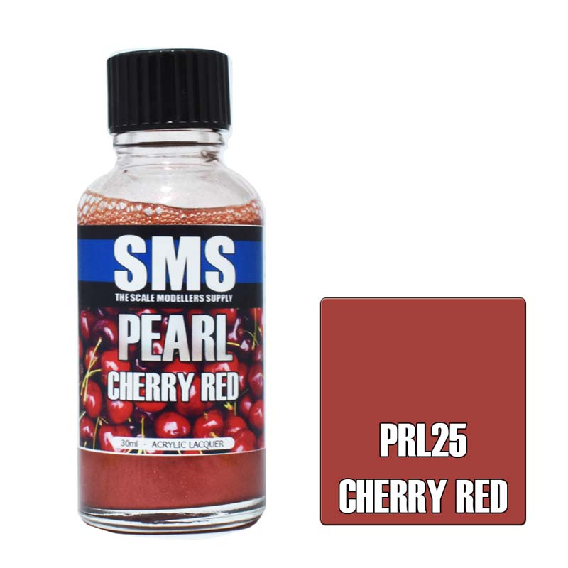 30ml Pearl Cherry Red PRL25 SMS