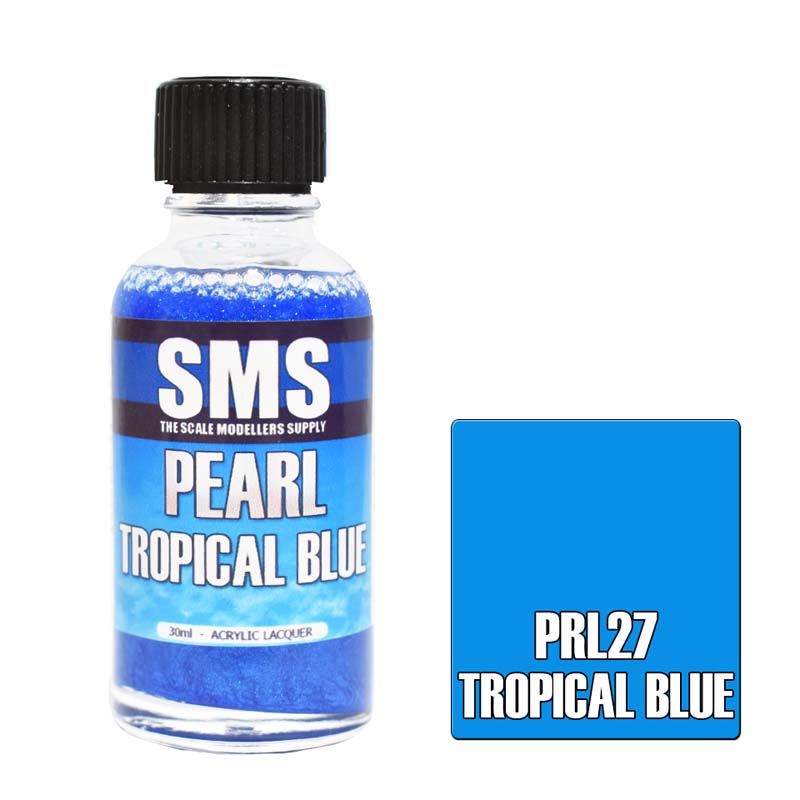 30ml Pearl Tropical Blue PRL27 SMS