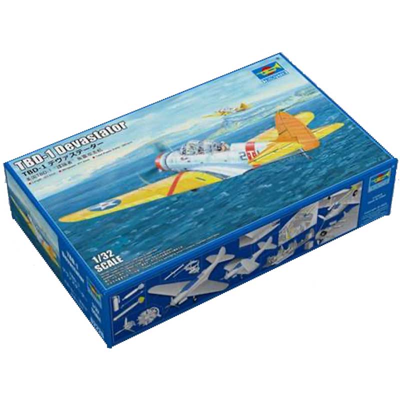 1/32 US TBD-1 Devastator Torpedo Bomber, c.1937-42 02226 Trumpeter