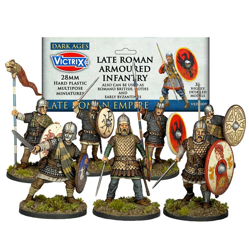 Victrix Late Roman Armoured Infantry (28mm) VXDA009