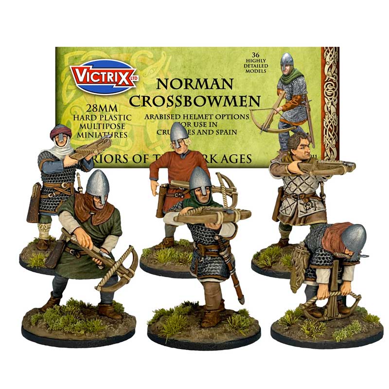 Victrix Norman Crossbowmen (28mm) VXDA011