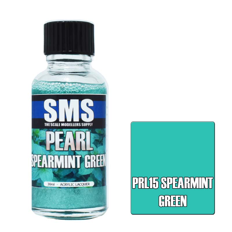 30ml Pearl Spearmint Green PRL15 SMS
