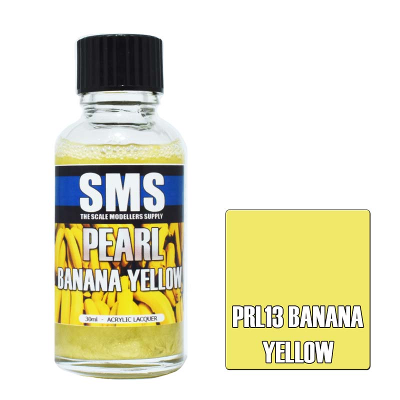 30ml Pearl Banana Yellow PRL13 SMS