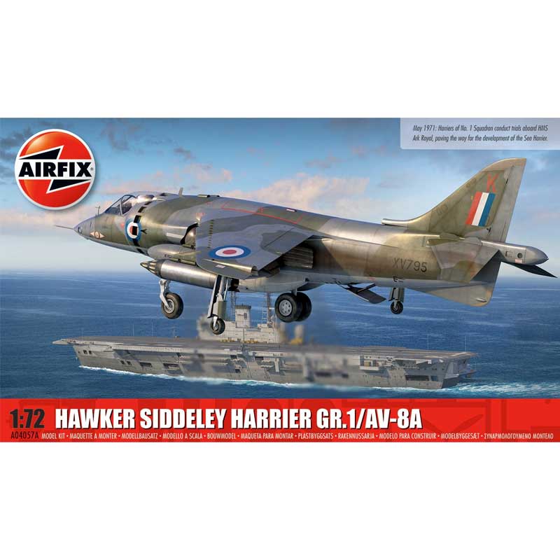 Airfix Hawker Siddeley Harrier GR.1/AV-8A (1/72) A04057A