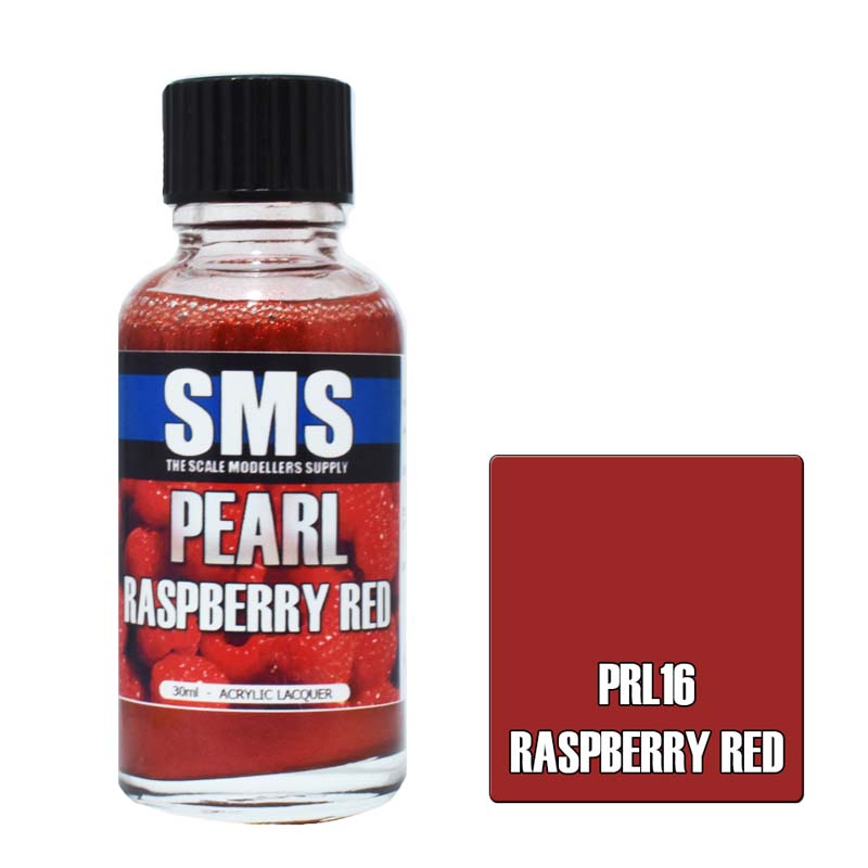 30ml Pearl Raspberry Red  PRL16 SMS