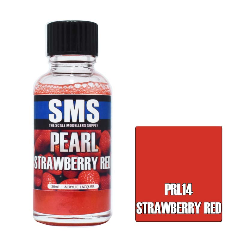 30ml Pearl Strawberry Red PRL14 SMS