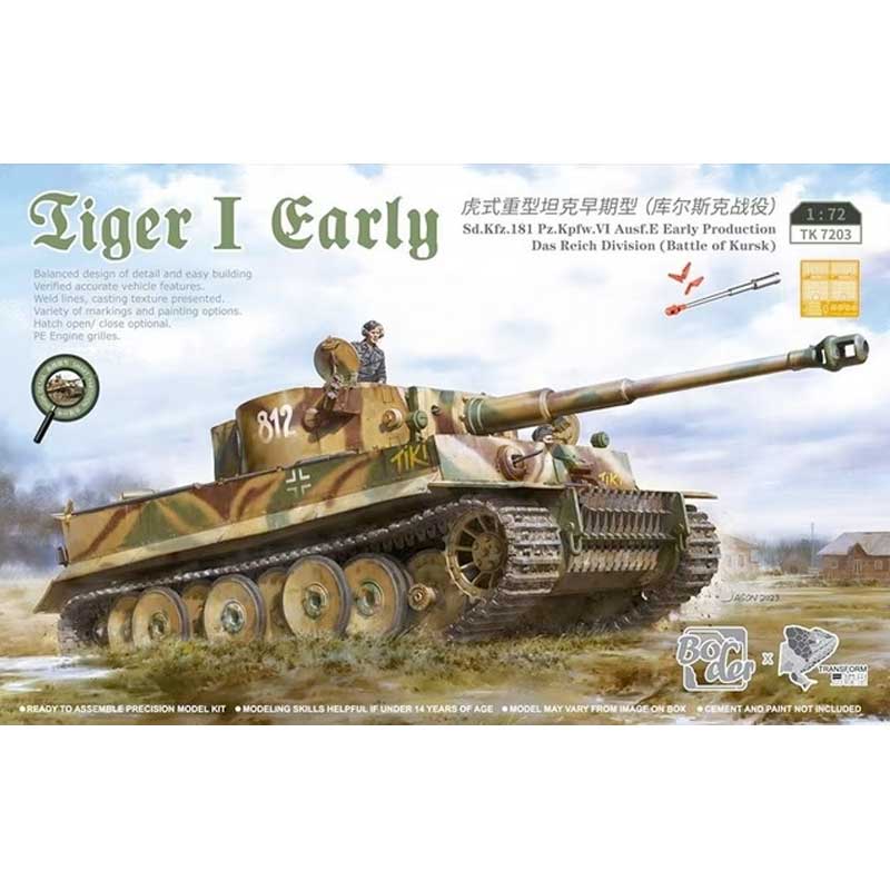 Border Model Tiger I (1/72) TK-7203