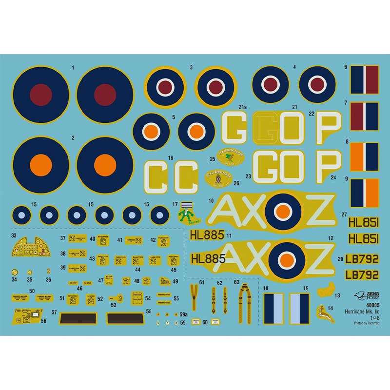 Arma Hobby Hawker Hurricane Mk IIc Trop (1/48) 40005