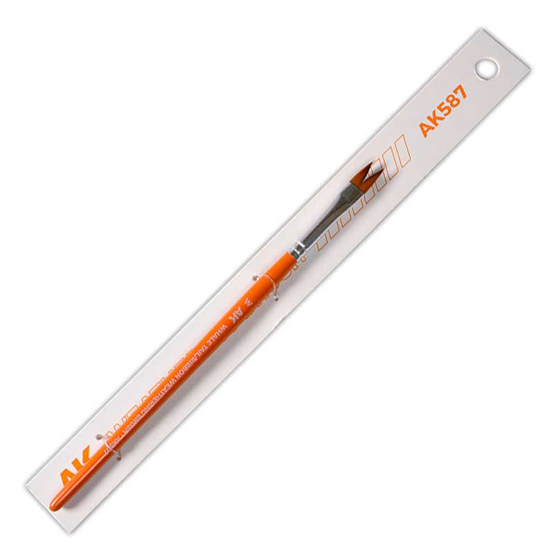 AK Interactive Whale Tail/Ribbon Weathering Brush AK-587