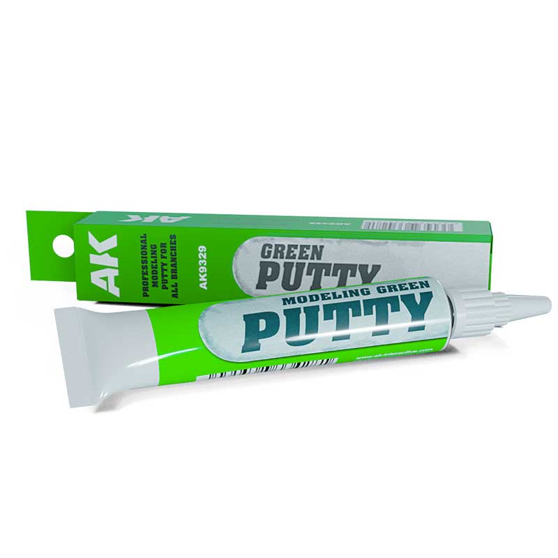 AK Interactive Modeling Green Putty AK-9329