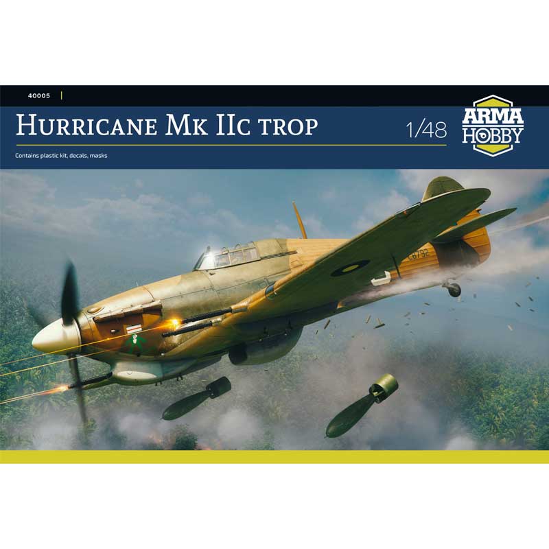 Arma Hobby Hawker Hurricane Mk IIc Trop (1/48) 40005