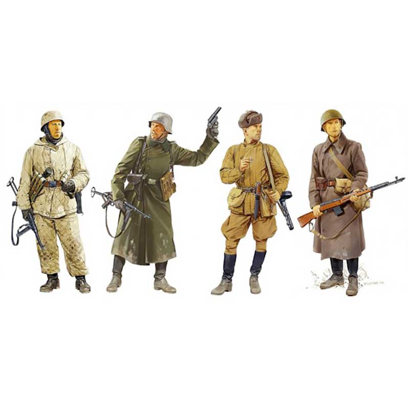 Dragon Ostfront Winter Combatants (1/35) 6652