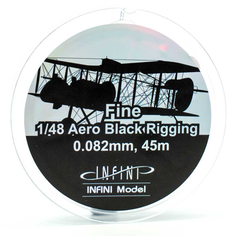 1/48 (145ft) Black Aero Rigging Fine Infini Model IR-4800B