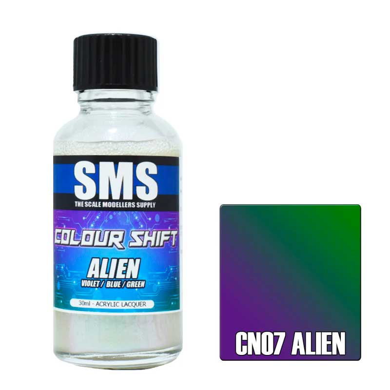 30ml Alien (Violet/Blue/Green) CN07 SMS