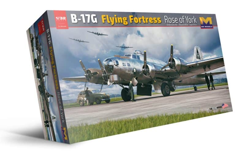1/32 B-17G Flying Fortress “Rose of York” Limited Edition HK01E44 HK Models