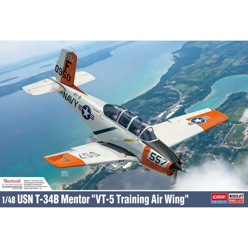 Academy USN T-34B Mentor "VT-5 Training Air Wing" (1/48) 12361
