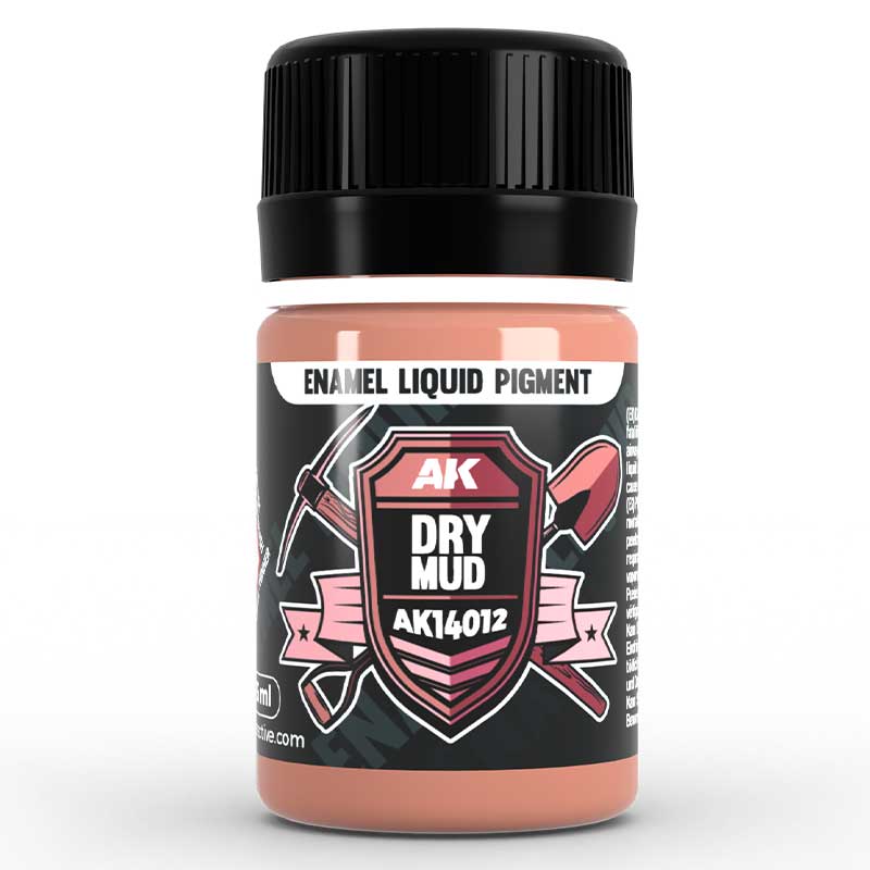 AK Interactive Dry Mud - Liquid Pigment (35ml) AK-14012