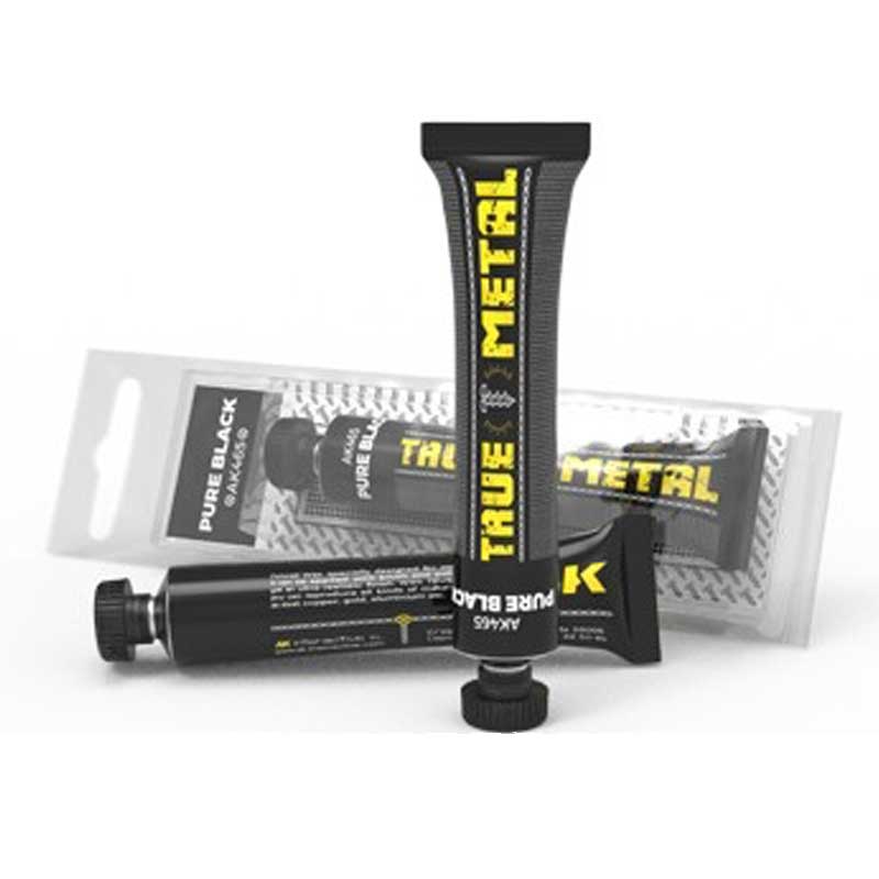 AK Interactive True Metal - Pure Black (20ml) AK-465