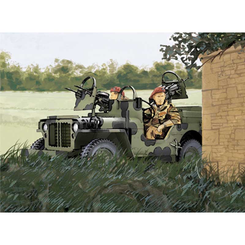 Dragon SAS Raider 4X4 Truck (1/72) 7481