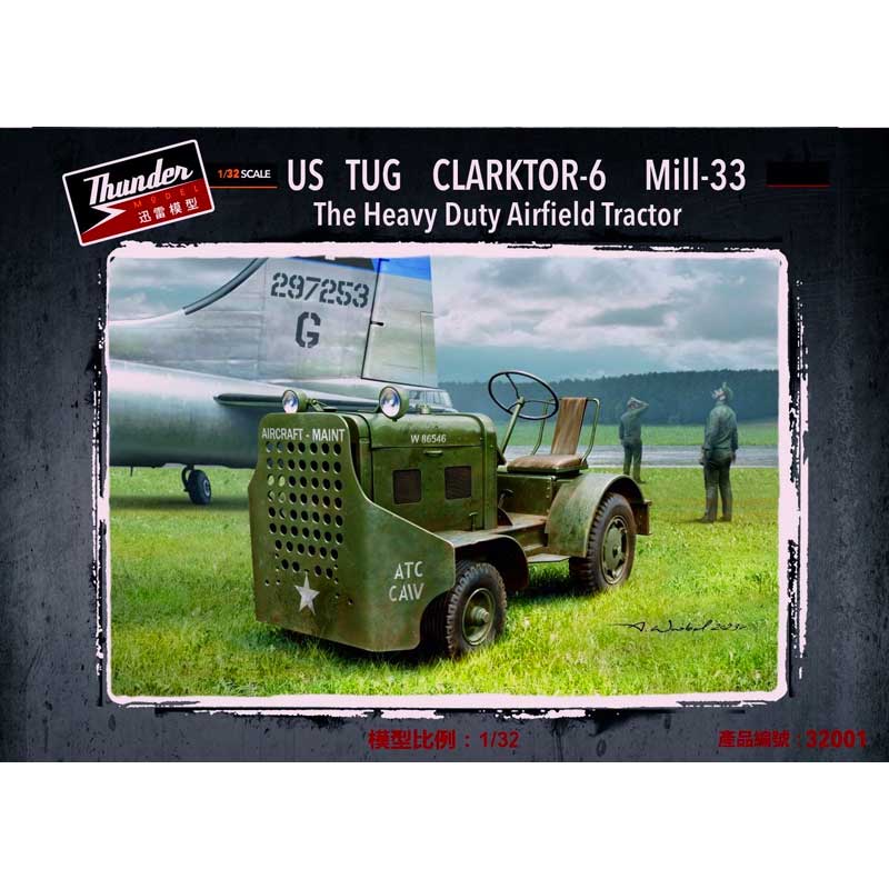 Thunder Model US Tug Clarktor-6 Mill-33 (1/32) 32001