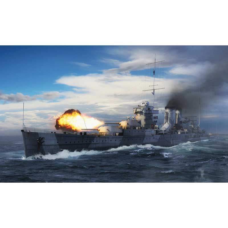 1/700 HMS York WWII Heavy Cruiser 06745 Trumpeter