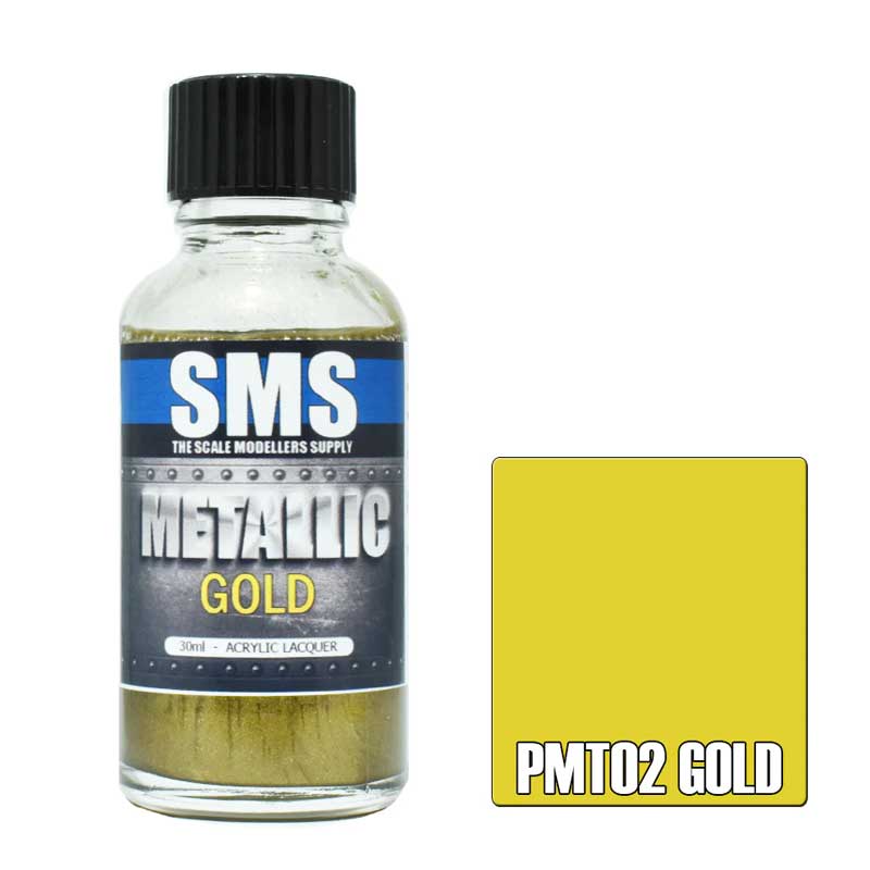 30ml Metallic Gold PMT02 SMS