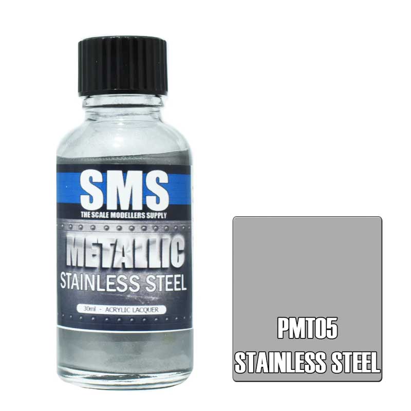 30ml Metallic Stainless Steel PMT05 SMS