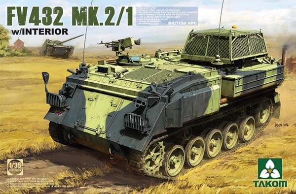 1/35 British APC FV432 Mk 2/1 with interior Takom 02066