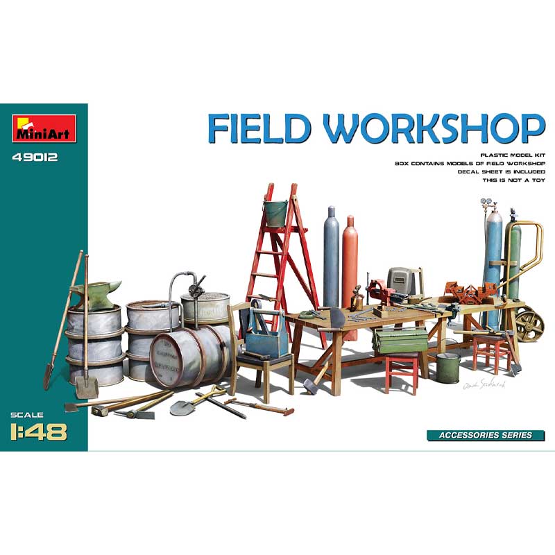 Miniart Field Workshop (1/48) 49012