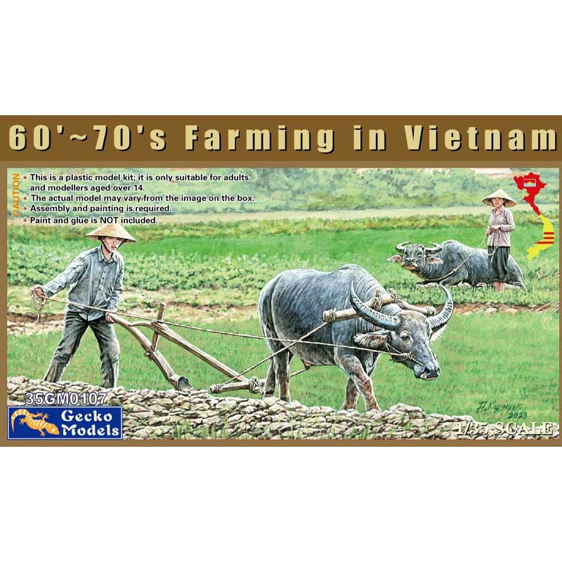 Gecko Models 60s-70s Farming in Vietnam (1/35) 35GM0107