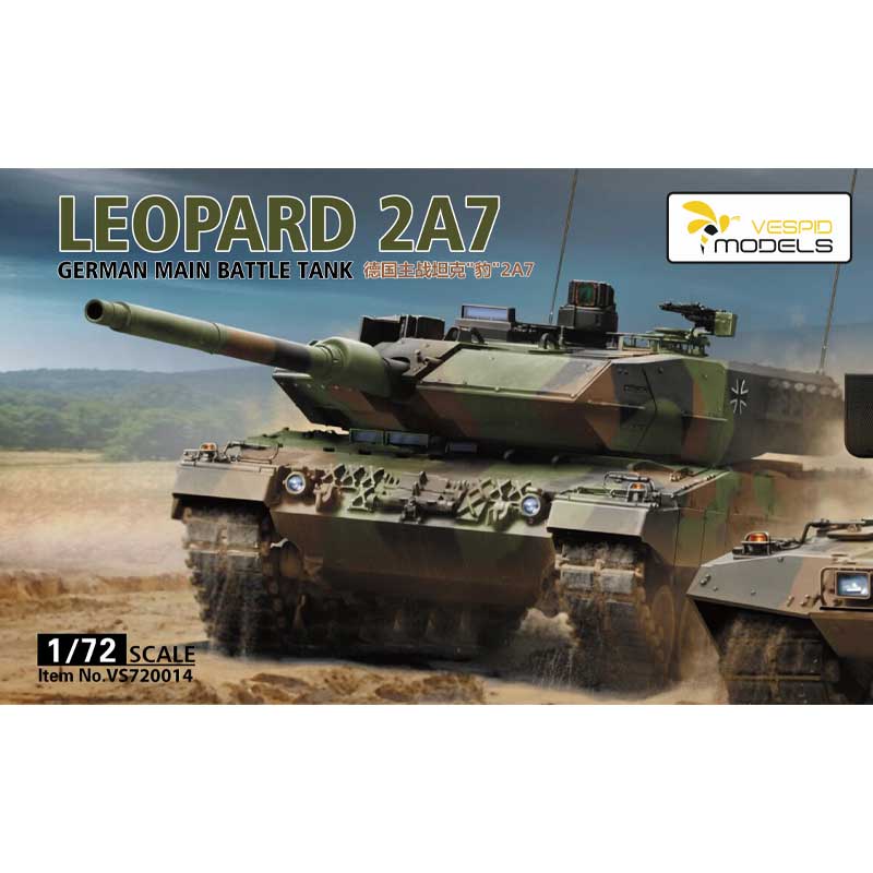 1/72 Leopard 2A7 German Main Battle Tank VS720014 Vespid Models