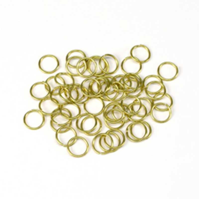 Brass Rings 8mm (50u) AL8623 Artesania Latina