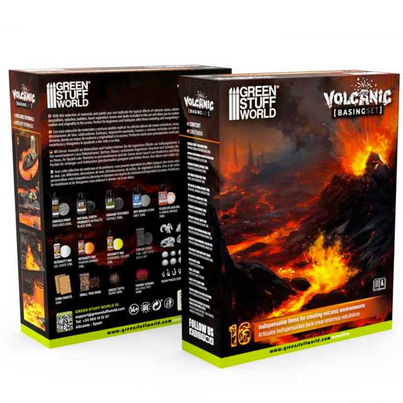 Green Stuff World - Basing Sets - Volcanic
