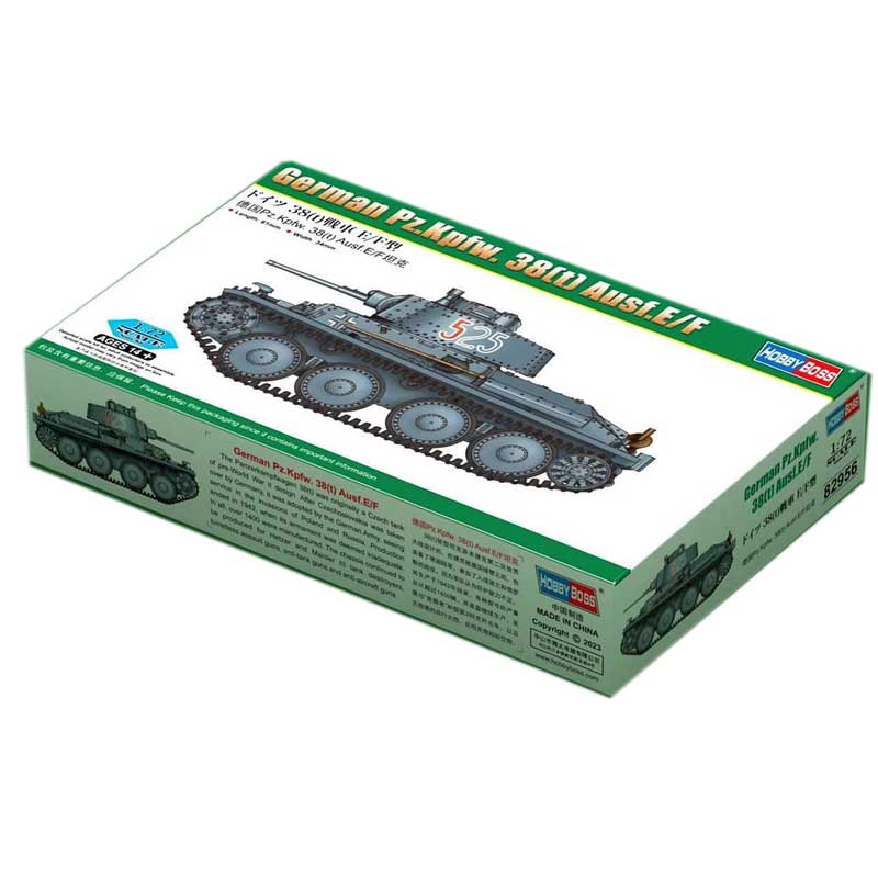 1/72 German Pz.Kpfw. 38(t) Ausf.E/F 82956 Hobbyboss