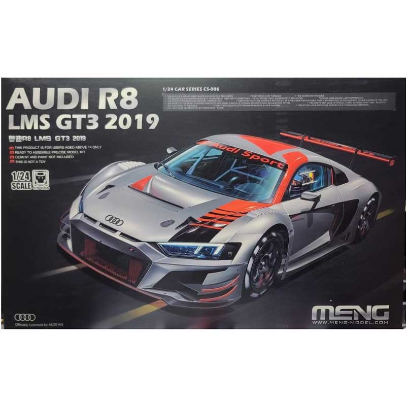 1/24 Audi R8 LMS GT3 2019 CS-006 Meng Model