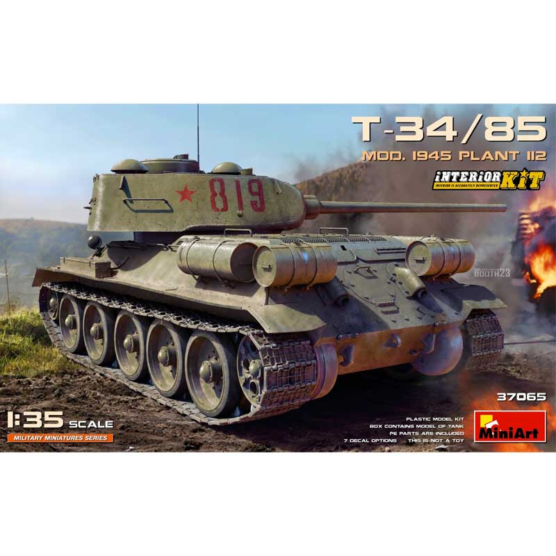 Miniart T-34-85 Mod. 1945. Plant 112 Interior Kit (1/35) 37065