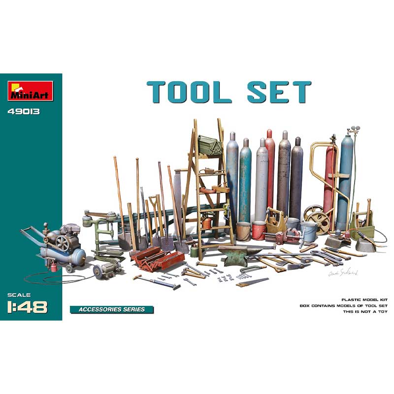 Miniart Tool Set (1/48) 49013
