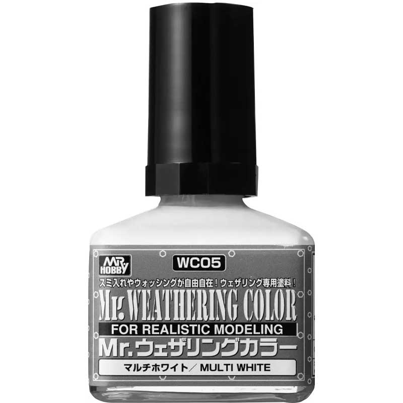 Mr Hobby - Mr Weathering Color Multi White (40ml) WC-05