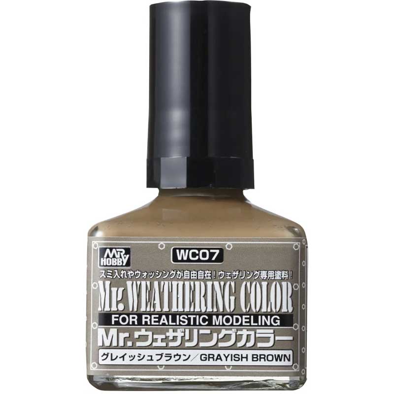 Mr Hobby - Mr Weathering Color Grayish Brown (40ml) WC-07