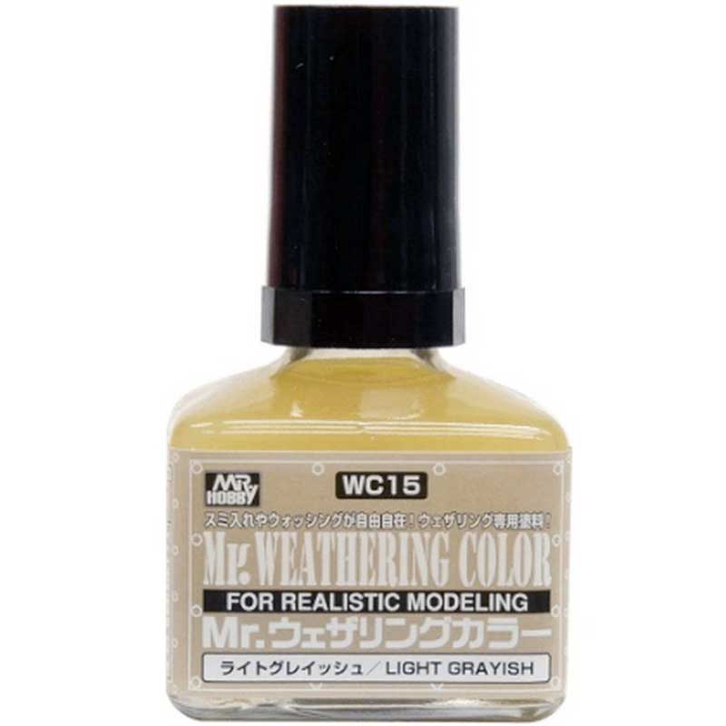 Mr Hobby - Mr Weathering Color Filter Liquid Light Grayish (40ml) WC-15