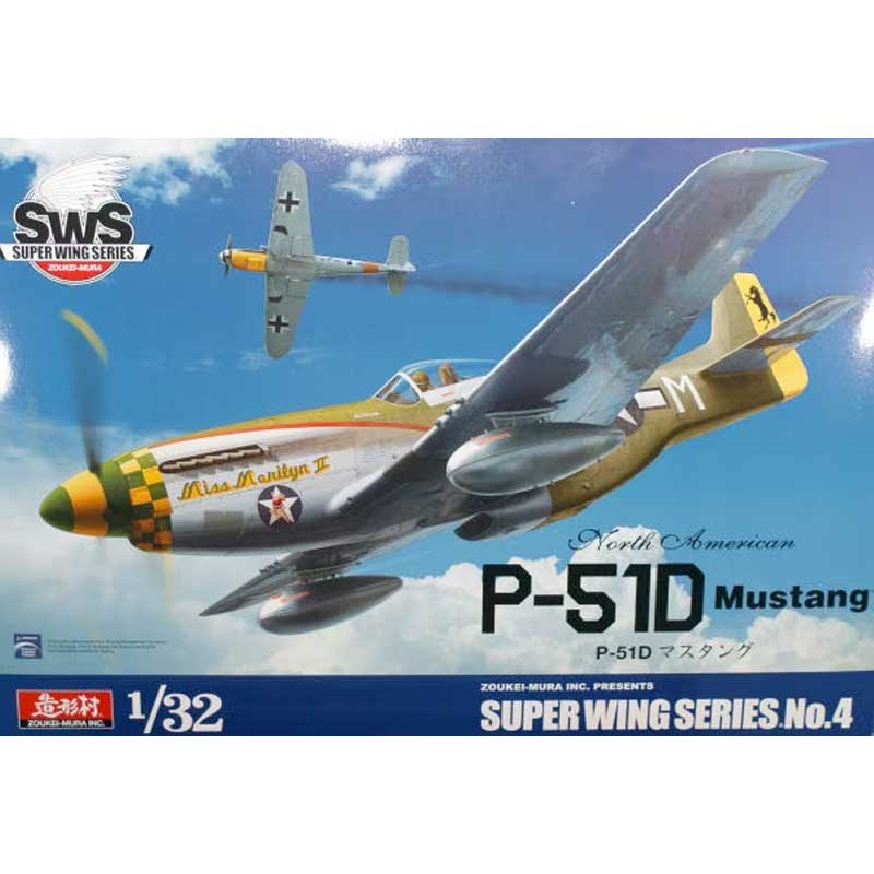 Zoukei-Mura P-51D Mustang (1/32) SWS04