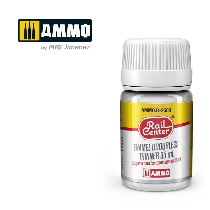 35ml Enamel Odourless Thinner - Rail Centre AMMO.R-2500 Ammo