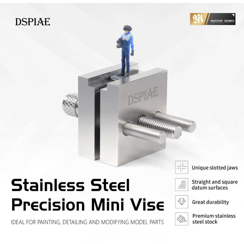 DSPIAE Precision Stainless Steel Mini vise AT-MV