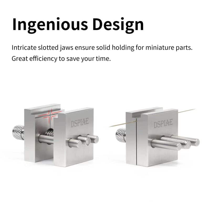 DSPIAE Precision Stainless Steel Mini vise AT-MV