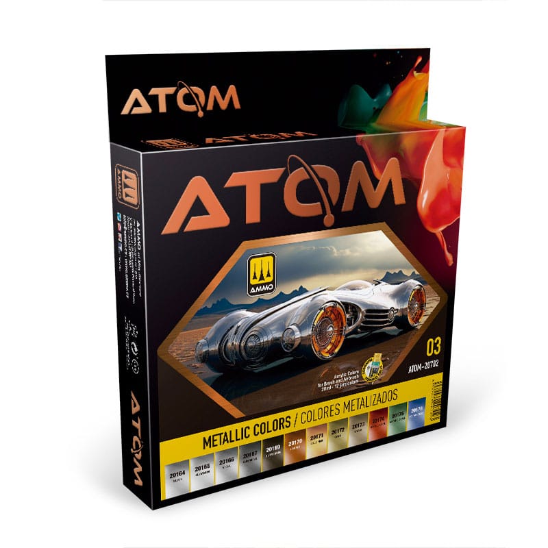 Metallic Colors ATOM-20702 Ammo