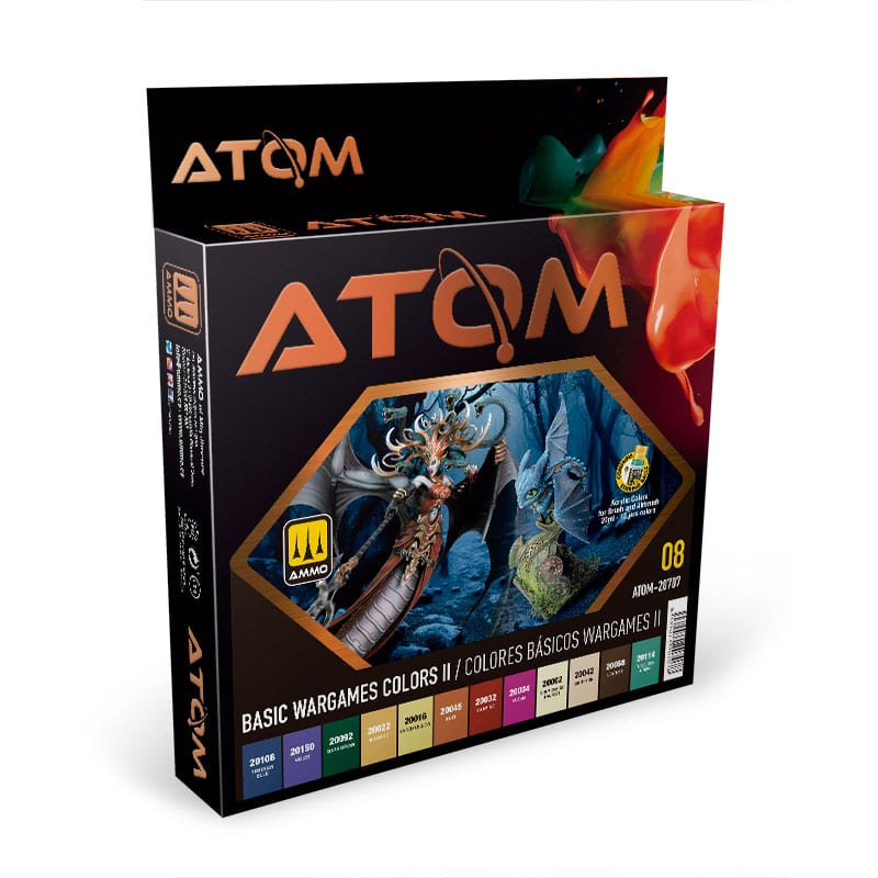 Basic Wargames Colors II ATOM-20707 Ammo