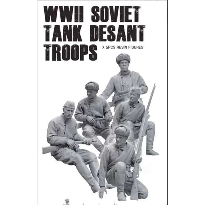 Border Model WWII Soviet Tank Desant Troops (1/35) BR-004